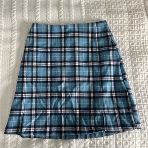 Brandy Melville/John Gault Plaid Mini Skirt